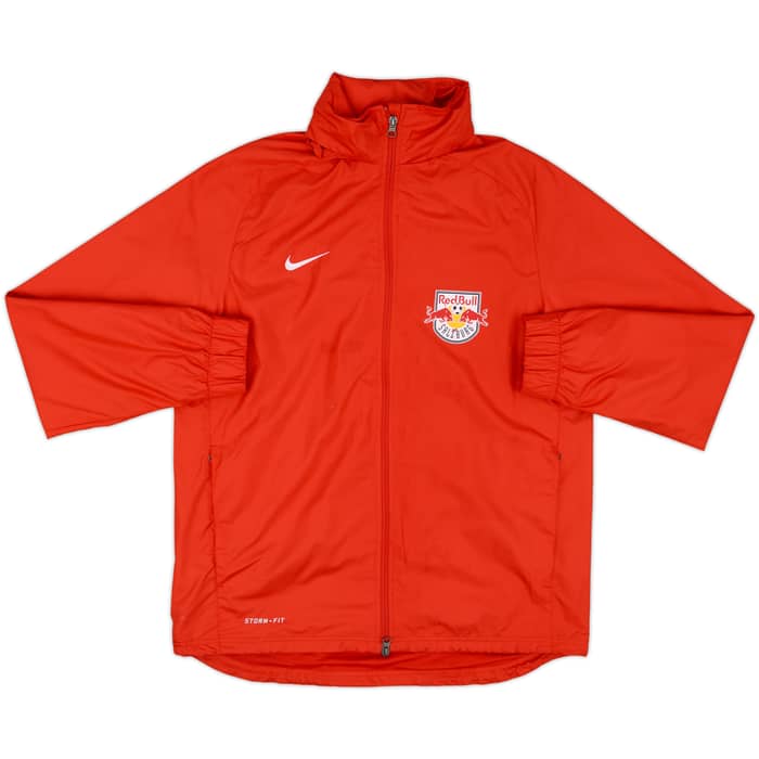 2014-15 Red Bull Salzburg Nike Hooded Rain Jacket - 5/10 - (M)