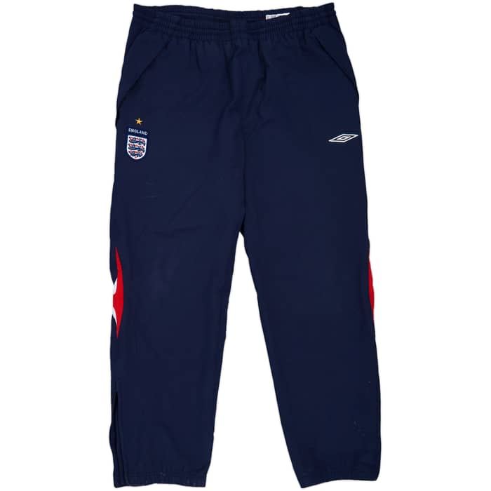 2005-07 England Umbro Track Pants/Bottoms - 8/10 - (M)