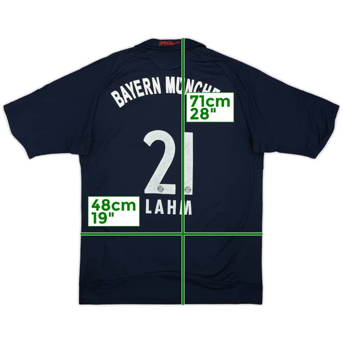 2008-09 Bayern Munich Away Shirt Lahm #21 - 4/10 - (XL.Boys)