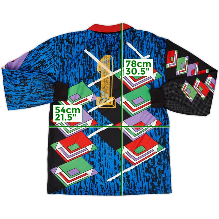 1990s Lotto GK Template Shirt #1 - 6/10 - (XL)