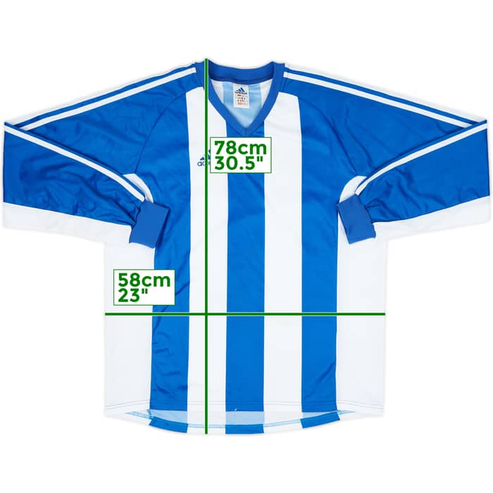2000s adidas Template L/S Shirt - 9/10 - (L)