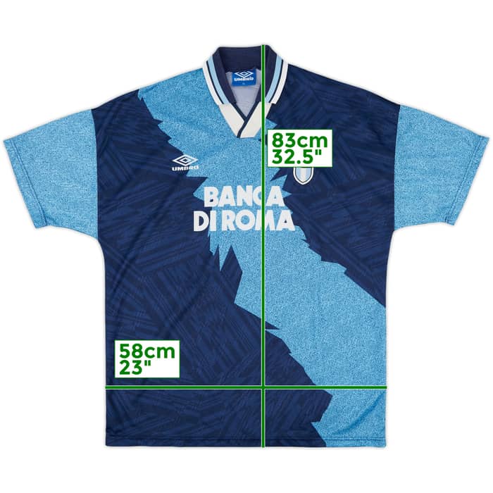 1994-96 Lazio Away Shirt - 8/10 - (XL)