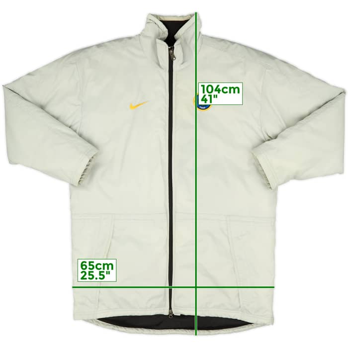 2003-04 Inter Milan Nike Padded Bench Coat - 7/10 - (M)
