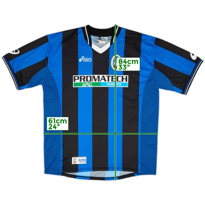 2002-03 Atalanta Home Shirt - 7/10 - (XL)