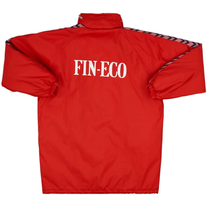 1997-98 Lumezzane Hummel Padded Bench Coat - 9/10 - (M)