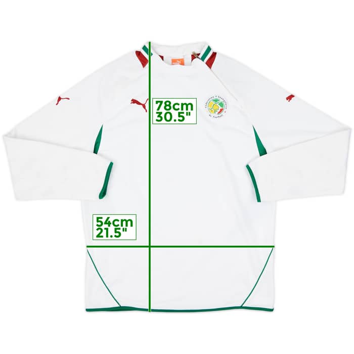 2015 Senegal Puma 1/4 Zip Track Top - 5/10 - (L)