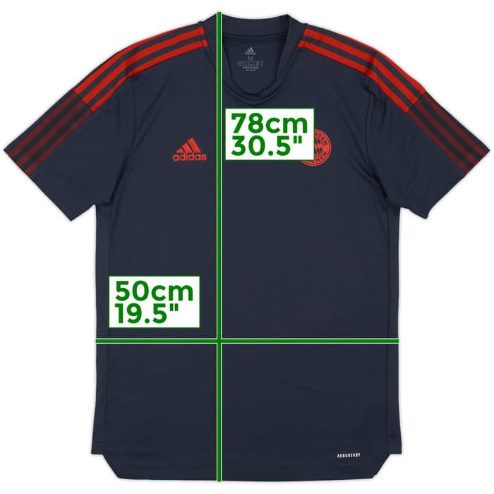 2021-22 Bayern Munich adidas Training Shirt - 10/10 - (M)