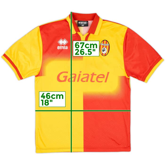 2001-02 Benevento Home Shirt - 6/10 - (M)