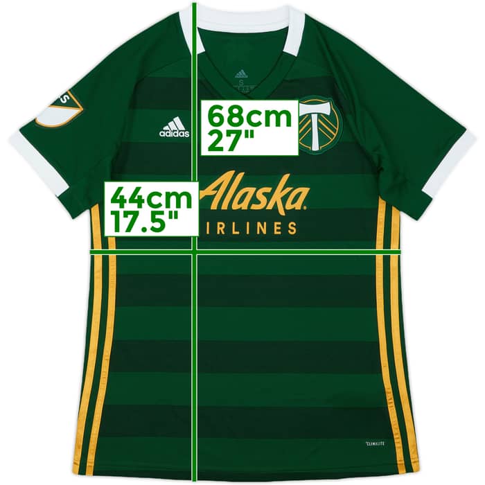 2019-20 Portland Timbers Home Shirt - 10/10 - (S)