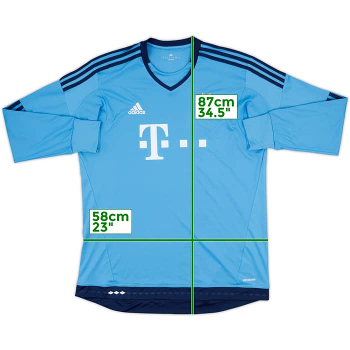 2015-16 Bayern Munich GK Shirt - 9/10 - (XL)