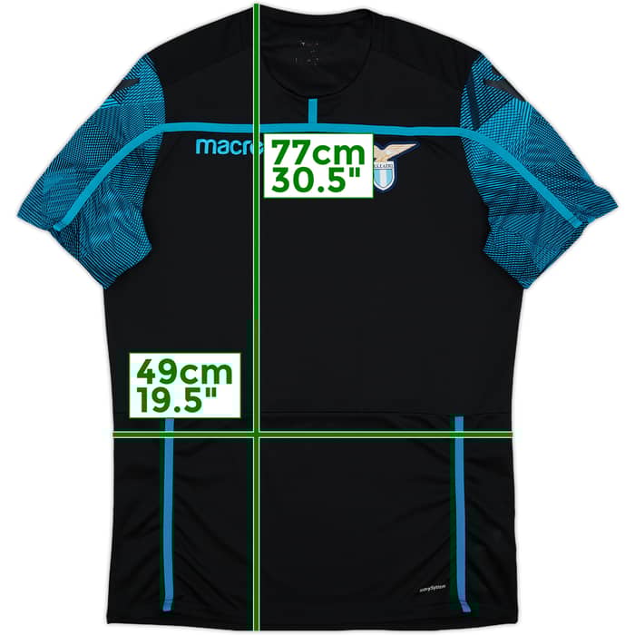 2017-18 Lazio Macron Training Shirt - 8/10 - (L)