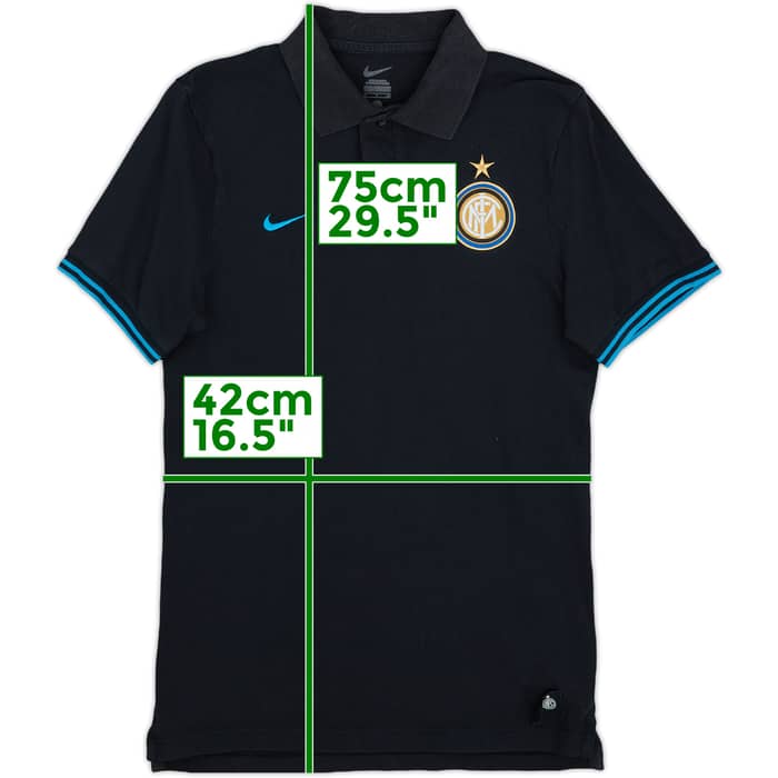 2012-13 Inter Milan Nike Polo Shirt - 6/10 - (S)