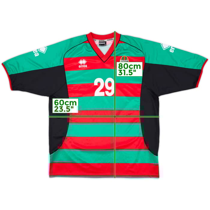 2000-01 Ternana Player Issue Errea Training Shirt #29 - 9/10 - (XXL)
