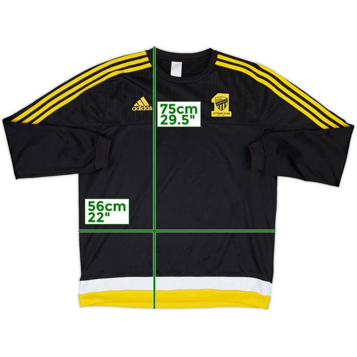 2015-16 Al-Ittihad adidas Sweat Top - 8/10 - (XL)