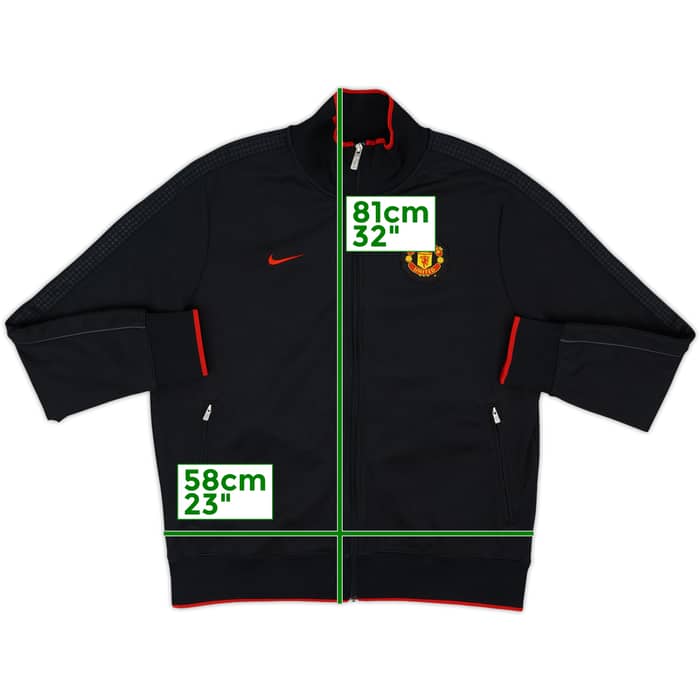 2011-12 Manchester United Nike Track Jacket - 10/10 - (XL)