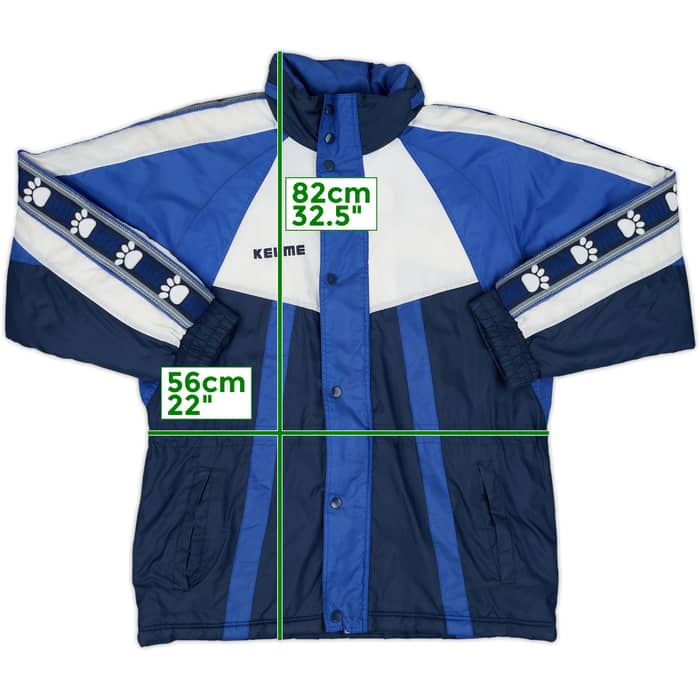 1996-97 Real Madrid Kelme Padded Bench Coat - 4/10 - (XS)