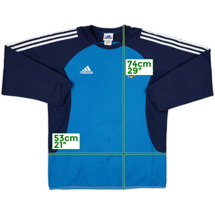 2001-02 Spain adidas Sweat Top - 6/10 - (S)