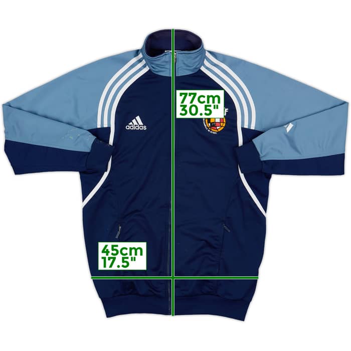 2000-02 Spain adidas Track Jacket - 6/10 - (XL.Boys)