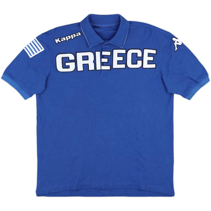 2009-10 Greece Kappa Polo Shirt - 8/10 - (M)