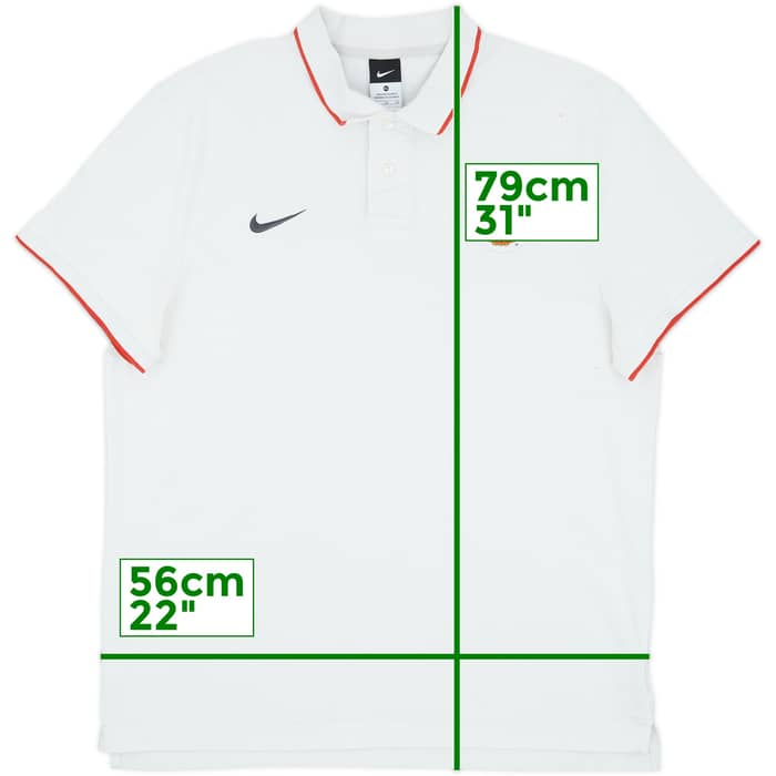 2010-11 Manchester United Nike Polo Shirt - 6/10 - (XL)