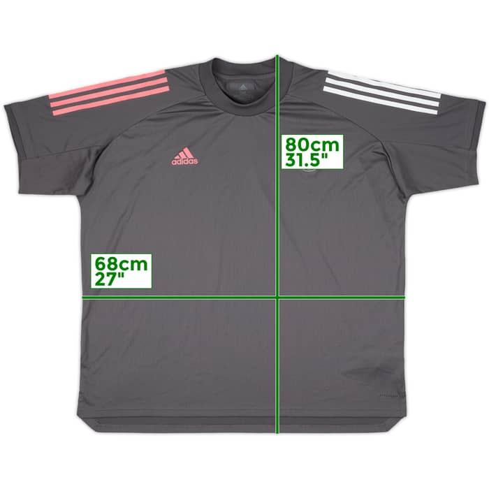 2020-21 Real Madrid adidas Training Shirt - 10/10 - (XXL)