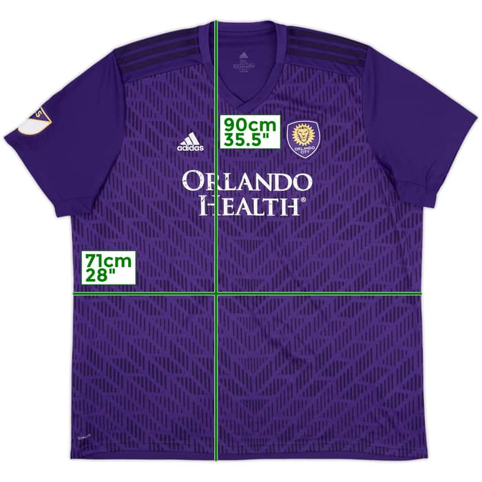 2019 Orlando City Home Shirt - 5/10 - (3XL)