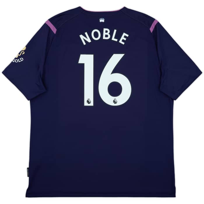 2019-20 West Ham Third Shirt Noble #16 - 10/10 - (3XL)
