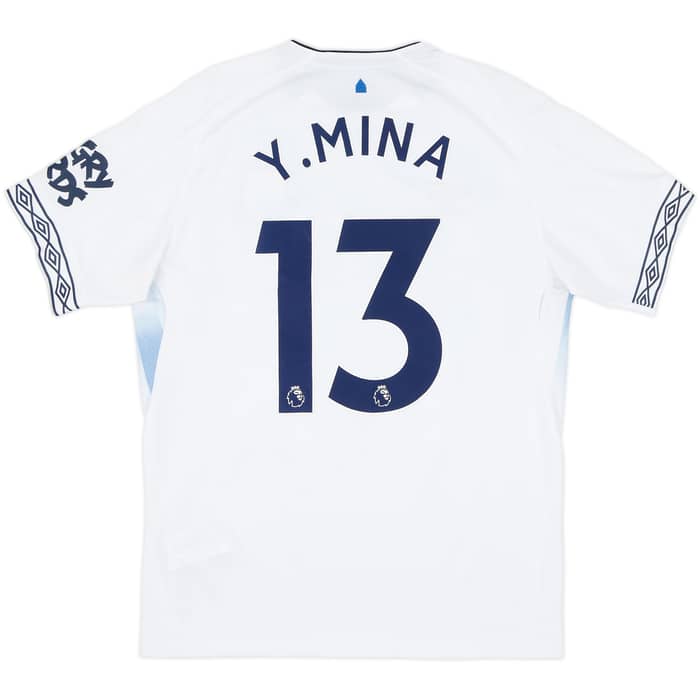 2018-19 Everton Third Shirt Y.Mina #13 - 8/10 - (M)