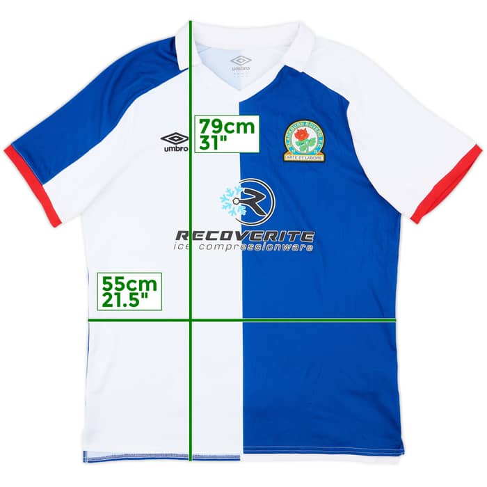 2020-21 Blackburn Home Shirt - 9/10 - (XL)
