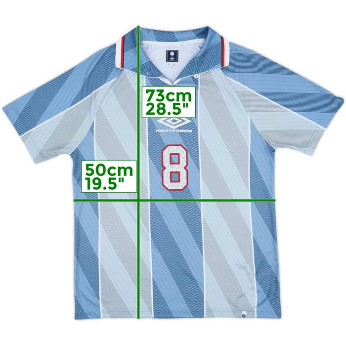 2010s Umbro x Pretty Green 'Retro 1996' England Shirt #8 - 7/10 - (S)