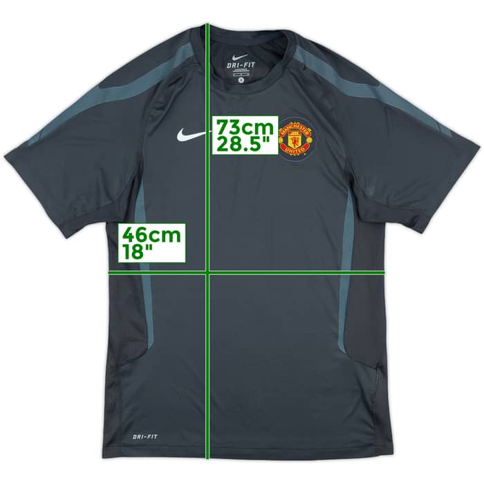 2010-11 Manchester United Nike Training Shirt - 7/10 - (S)