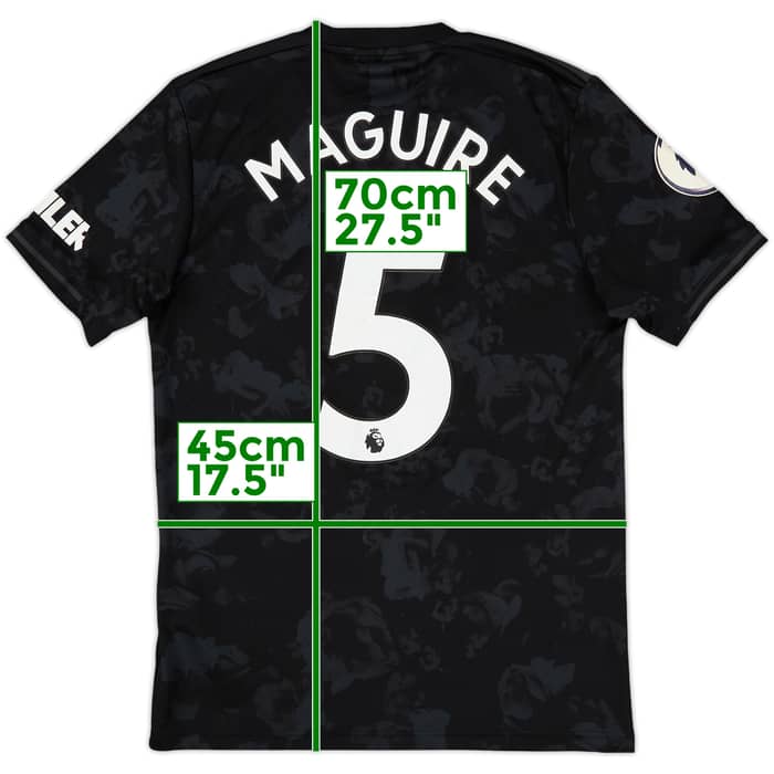 2019-20 Manchester United Third Shirt Maguire #5 - 6/10 - (S)