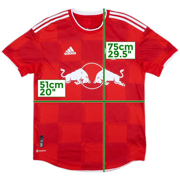 2022-23 New York Red Bulls Authentic Away Shirt - 10/10 - (M)
