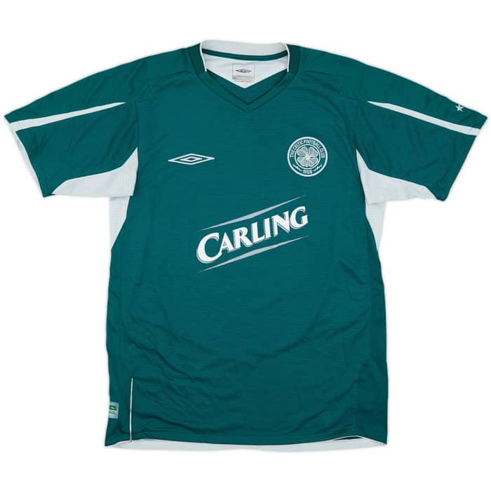 2004-05 Celtic Away Shirt Juninho #7 - 8/10 - (S)