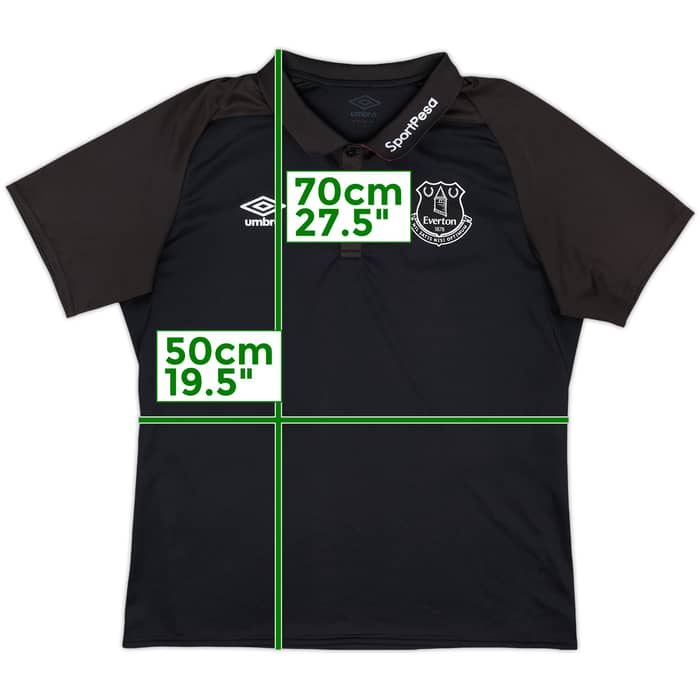 2018-19 Everton Umbro Polo Shirt - 10/10 - (L)