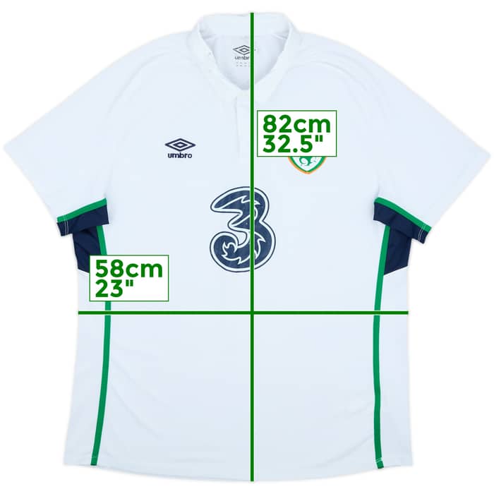 2014-16 Ireland Away Shirt - 5/10 - (XXL)