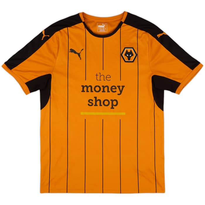 2016-17 Wolves Home Shirt - 6/10 - (M)