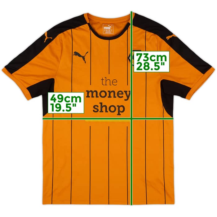 2016-17 Wolves Home Shirt - 6/10 - (M)