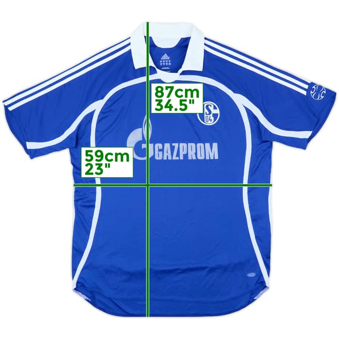 2007-08 Schalke Home Shirt - 5/10 - (XL)