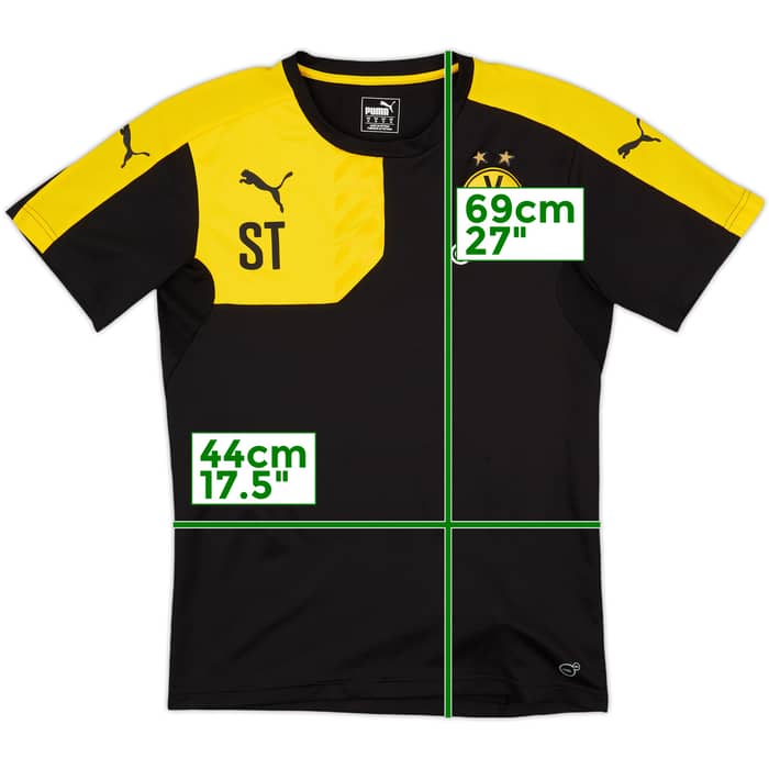 2015-16 Borussia Dortmund Staff Issue Puma Training Shirt ST - 8/10 - (M)
