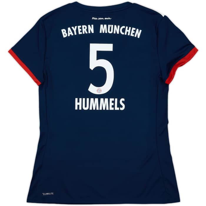 2017-18 Bayern Munich Away Shirt Hummels #5 - 10/10 - (Women's L)