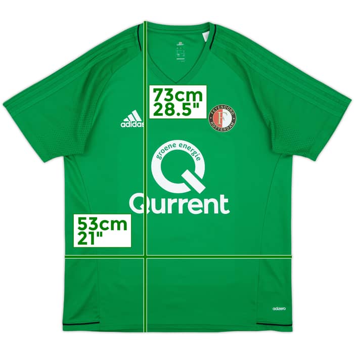 2017-18 Feyenoord adizero Training Shirt - 8/10 - (L)