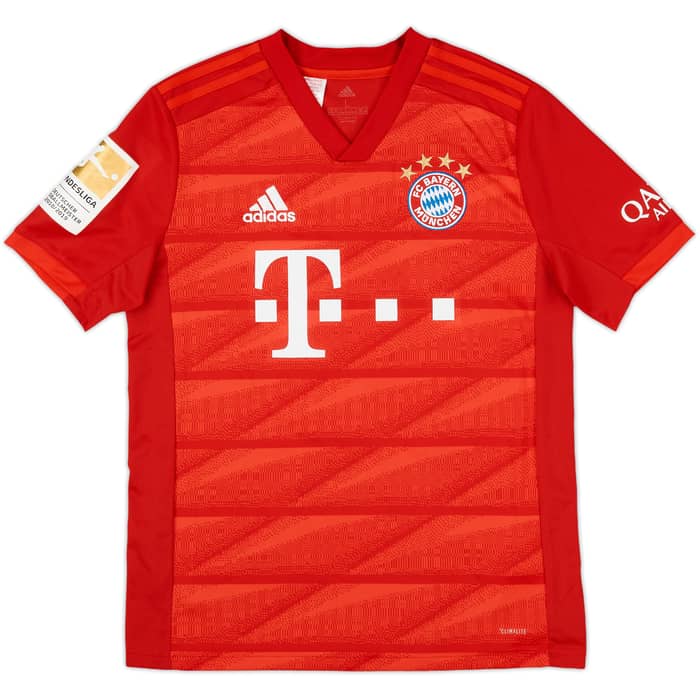 2019-20 Bayern Munich Home Shirt Lewandowski #9 - 6/10 - (L.Boys)