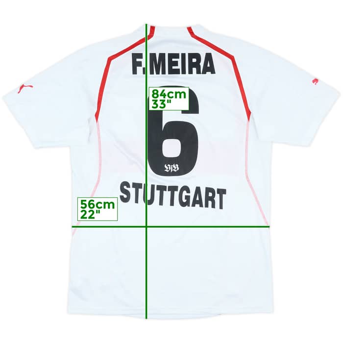 2004-05 Stuttgart Home Shirt F. Meira #6 - 6/10 - (XXL)