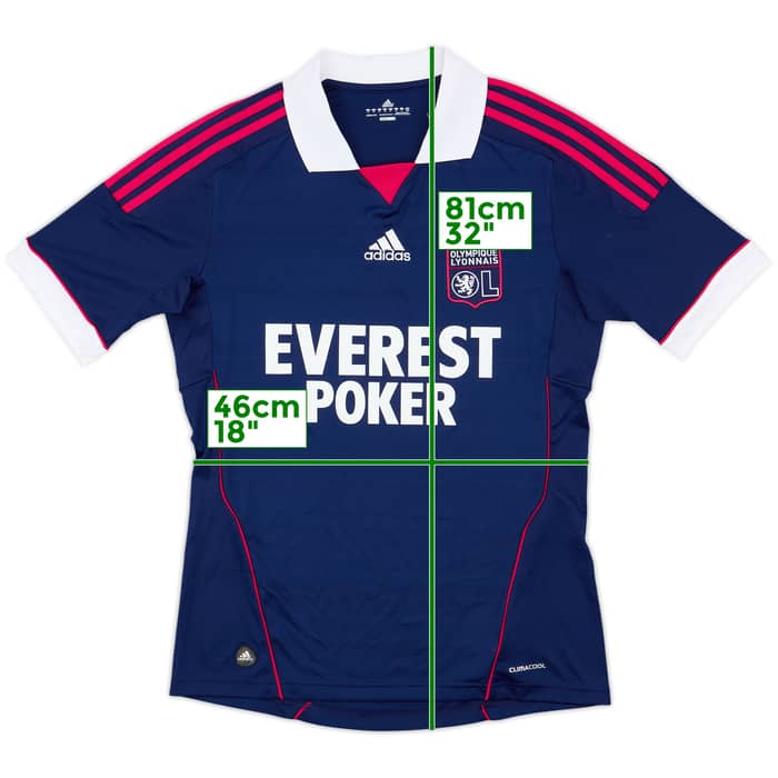 2011-12 Lyon Away Shirt - 8/10 - (M)