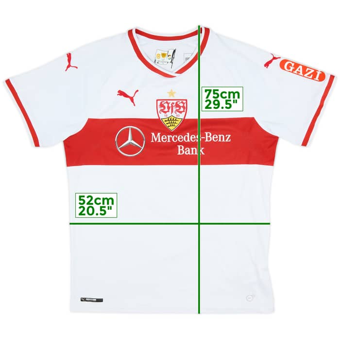 2018-19 Stuttgart Home Shirt - 6/10 - (L)