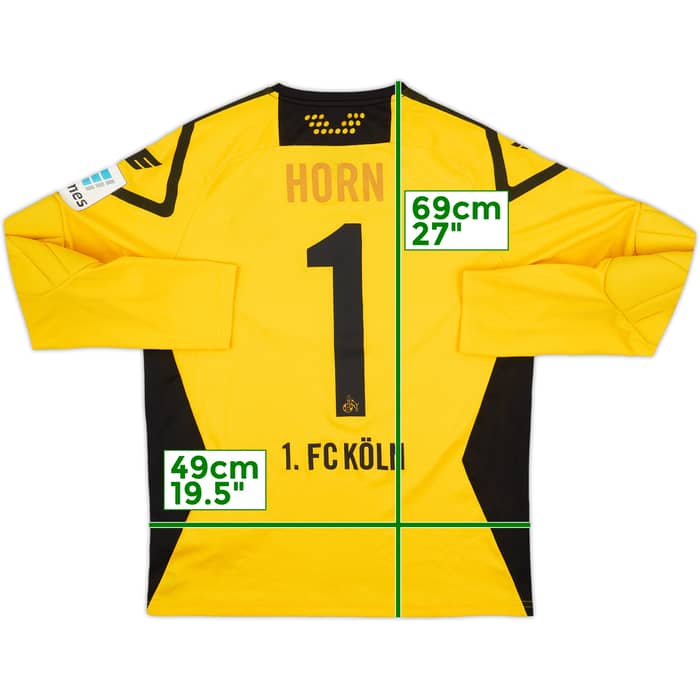 2015-16 Koln GK Shirt Horn #1 - 5/10 - (M)