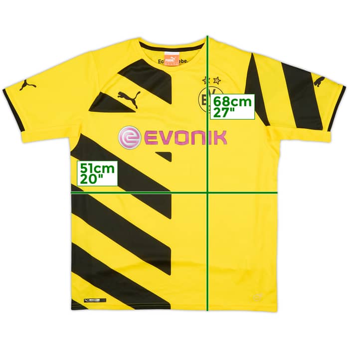 2014-15 Borussia Dortmund Home Shirt - 10/10 - (XL.Boys)