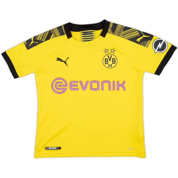 2019-20 Borussia Dortmund Home Shirt Brandt #19 - 7/10 - (M.Boys)