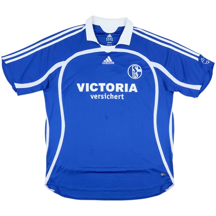 2006-07 Schalke Home Shirt Schalke #04 - 7/10 - (XXL)